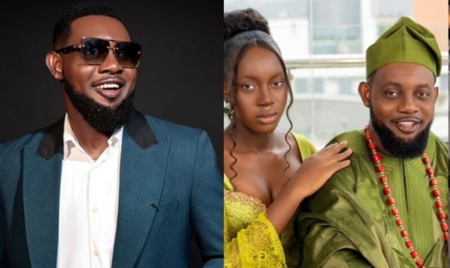 “What a selfish and immature caption” – Ayo Makun dragged, as he shows off daughter, says she’s the benefits of his crashed marriage