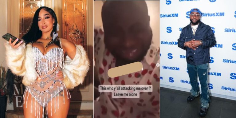 “He told me he wasn’t married” – American model speaks, after leaking video of Davido begging to sleep with her