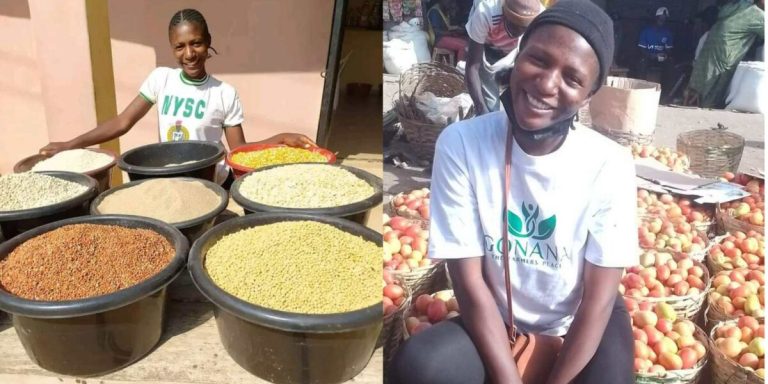 ”I always advise women to avoid premarital sex” – Single mom who saved up NYSC allowance to begin foodstuffs business speaks, says it wasn’t easy