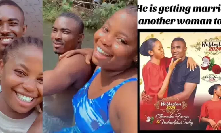 “He took me to his village, introduced me to his family” — Lady cries out as boyfriend gets married to another lady weeks after taking her home, warns ladies