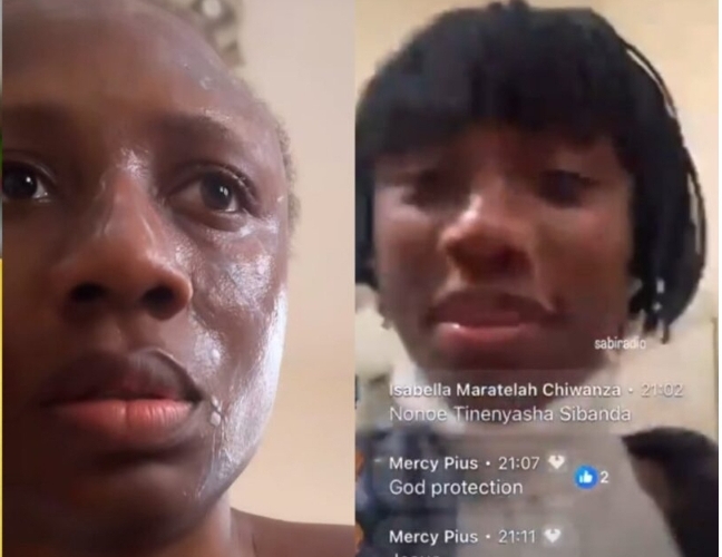 Scary moment Korra Obidi was brutally attacked by a woman outside her house during a Livestream (Video)