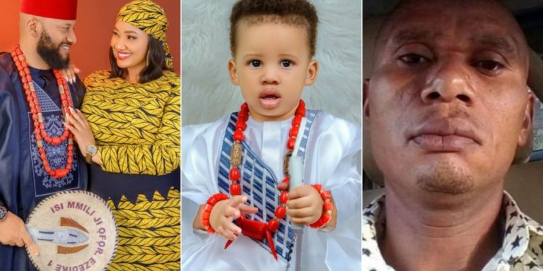 “He looks like Judy’s former husband” – Fans call for DNA as Yul Edochie unveils 2nd son with wife, Judy Austin