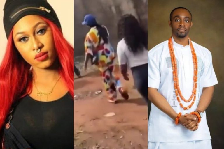 Cynthia Morgan allegedly arrested for Cyberstalking the Crown Prince of Benin (Video)