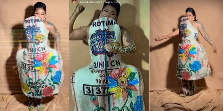 “Na Zombie party we dey do” – Netizens drags fashion stylist Toyin Lawani over her outfits at AMVCA 2024