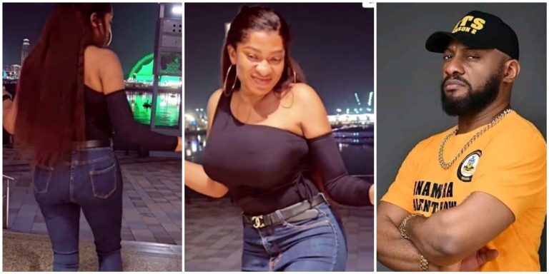 “Yul is missing, she gets the moves and shape” – May Edochie leaves many drooling as she shares a video of her flaunting her dancing skills (Watch)