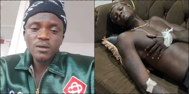 “I don’t want to die young” – Portable cries out as he gets hospitalized again, beg fans for prayers (Video)