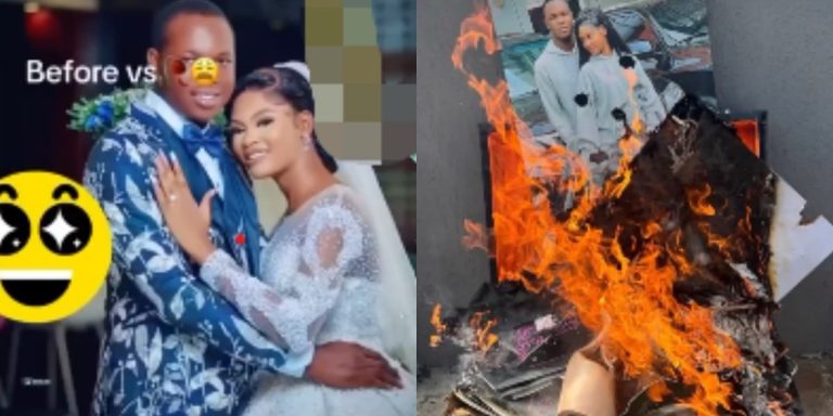 Nigerian man cries out after finding out he’s not the biological father of the baby his wife used the pregnancy to make him marry her