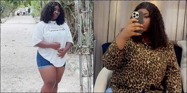 “Why can’t you be slim like other girls?” – Lady sad as boyfriend dumps her over her stomach size