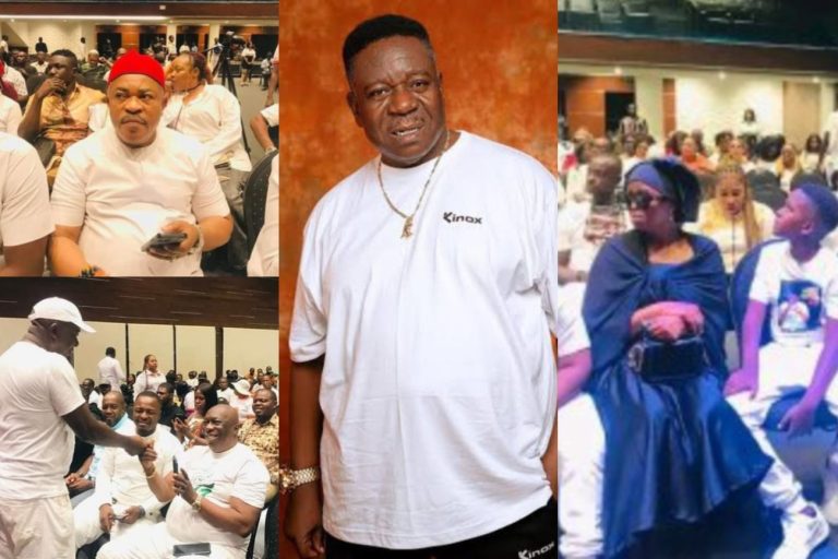 “Well organised, may his soul continue to rest well in peace” – Celebrities storm late veteran Mr Ibu’s Night of Tribute in Enugu (Photos)