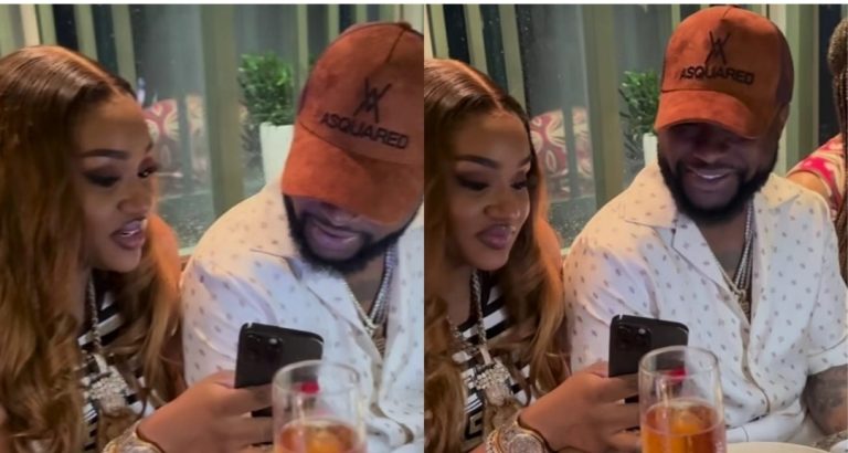 Davido shares romantic update on his honeymoon with wife, Chioma