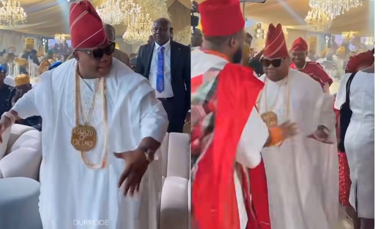 Big Stepper: Watch moment Davido and his uncle Governor Ademola Adeleke took the dance floor