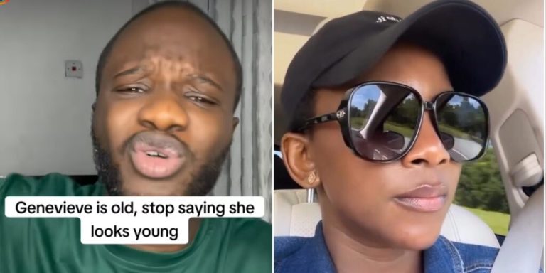 “She’s getting old, stop deceiving her” – Deeone says, slam critics claiming Genevieve Nnaji looks young (VIDEO)