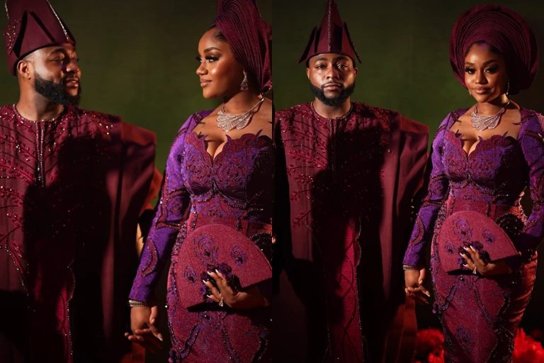 “God’s time” – Davido declares as he finally gets married to his wife, Chioma after years of togetherness, shares loved-up video