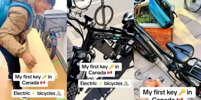 Nigerian burst into celebration as he acquires his first ride in Canada