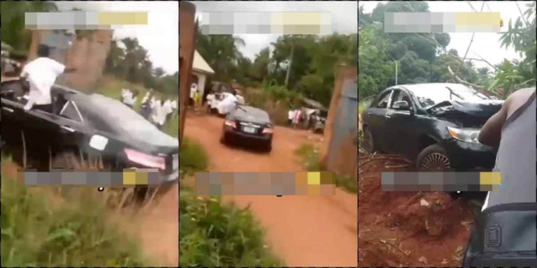 SS3 students crash car while celebrating graduation