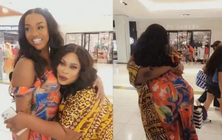 Woman gushes over beauty and height of Davido’s wife, Chioma