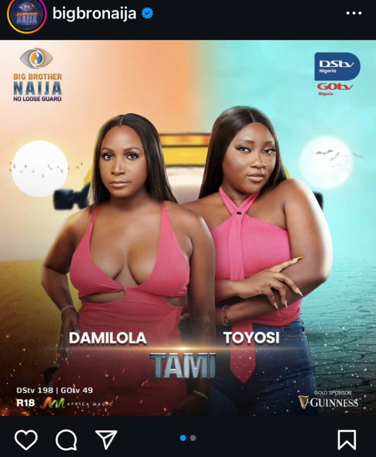 BBNaija S9: ‘My Partner, Damilola Is Selfish’ – Evicted Housemate, Toyosi