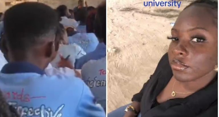 Video of 21-year-old female lecturer teaching at a Nigerian university stir reactions