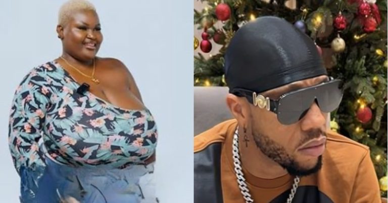 Charles Okocha rejoices as he meets heavily endowed lady during blind date (Video)