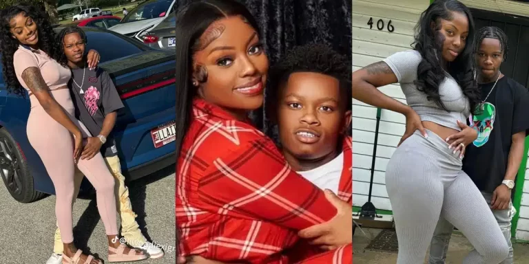 ”Age doesn’t matter, his parents are fine with it and he doesn’t act 16 tho” – 26-year-old woman writes as she shows off 16-year-old boyfriend