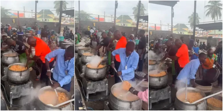 Massive food preparation at RCCG’s Redemption Camp stirs reaction (Video)