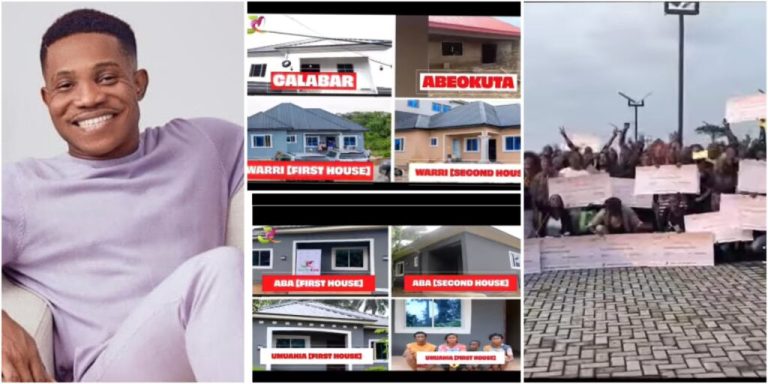 Excitement as Pastor Jerry Eze builds 18 houses for widows across Nigeria, gives N100M grants to small business owners to mark birthday