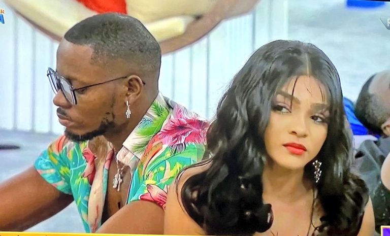 BBNaija: “You’re a wife, listen when I talk” – Viewers shocked as Kellyrae silences wife, Kassia mid-argument