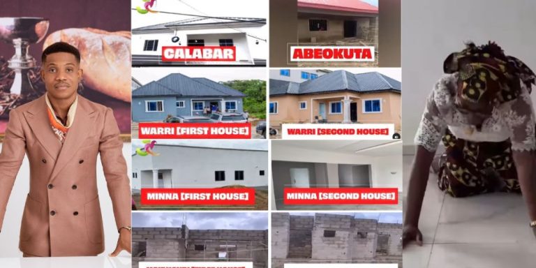 Daddy Freeze wouldn’t see this one” – Reactions as Pastor Jerry Eze builds 18 houses for widows, gives grants to young people