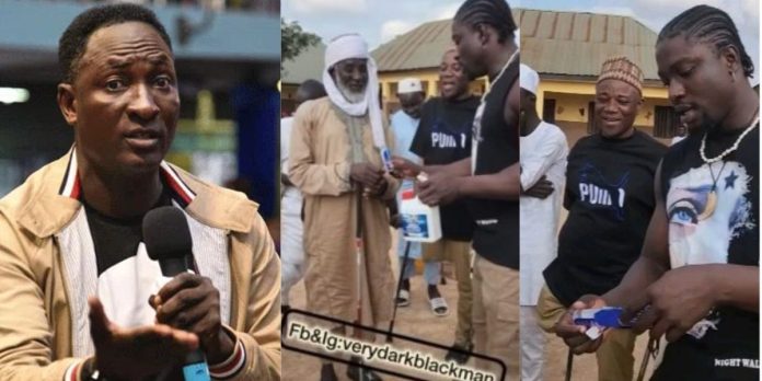 I am no longer selling my miracle water and soap – Pastor Jeremiah Fufeyin declares after Verydarkman dragged him online (Video)