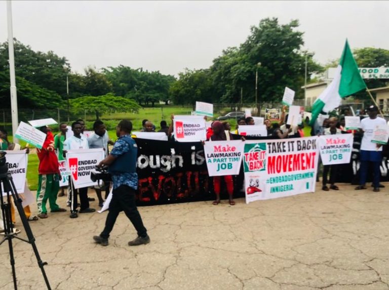 Protests will continue until Tinubu meets our demands – “End Bad Governance in Nigeria” Protesters say