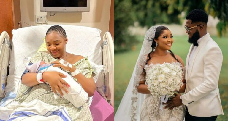 “What my eyes saw only Jesus can explain, to everyone believing God for a child you will carry your bundle of joy like this” – Actress Ekene Umenwa