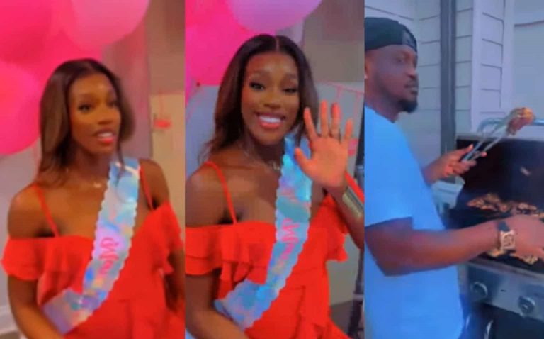 Paul Okoye shares video from wife, Ifeoma’s baby shower in the US (Watch)