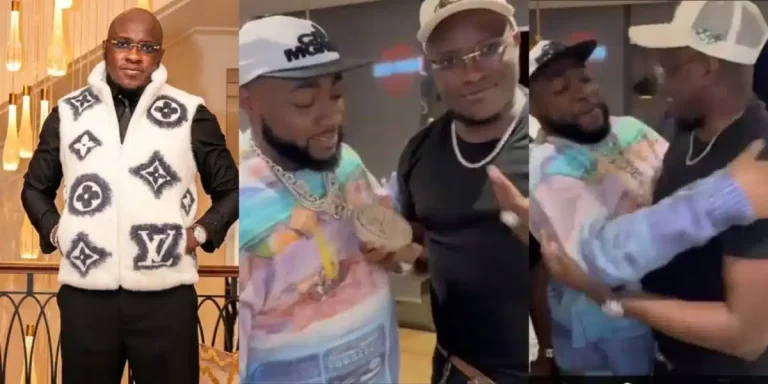 “I will never be poor” – Reactions as Davido hangs out with Pastor Tobi Adegboyega, Cubana Chiefpriest, Kiddwaya and his other billionaire friends in London (Video)