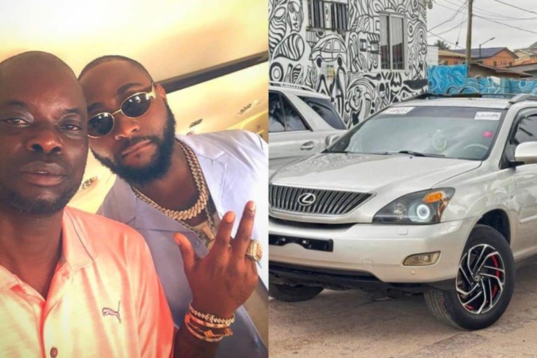 “He has done it again” – Davido’s driver, Doro DMW excited as singer gifts him a new car