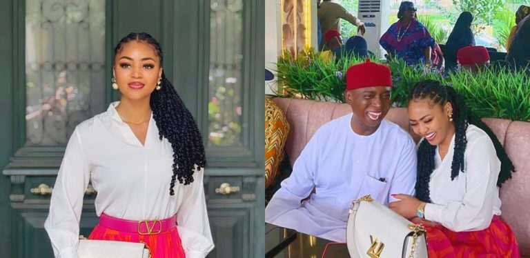 ”Hubby has the cutest laugh” – Regina Daniels gushes over husband, Ned Nwoko as she shares new photos