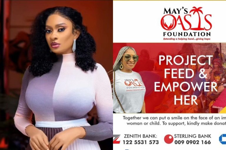 May Edochie wins hearts as she sets to empower underprivileged women ahead of her birthday