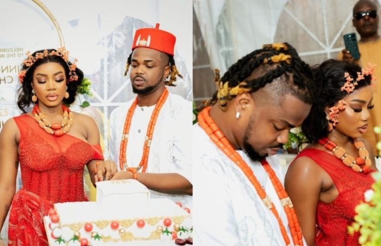 Rexxie and his fiancée ties the knot in traditional marriage