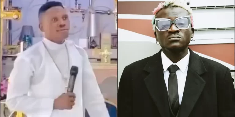 ”Portable, how dare you give a pastor wotowoto?”- Pastor says as he lays curse on Portable for humiliating preacher