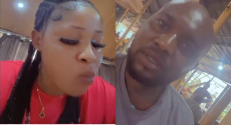 “Let me d!e in your arms” – Married man tells lady while trying to woo her at an eatery (Video)