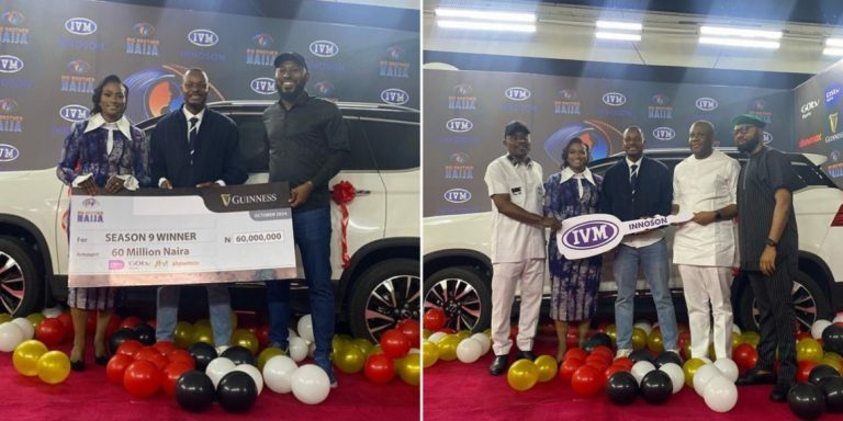 BBNaija season 9 winner, Kellyrae receives brand-new SUV, N60 million cash prize