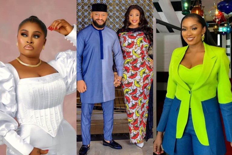 ‘’You’ve proven to the world you were the lucky charm behind Yul’s lost glory, you’re a strong woman” – Actress Sarah Martins tells May Yul-Edochie