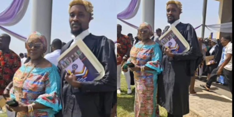 “I can’t contain my excitement, that’s my last born, I’m a proud mother” – Rita Edochie brags as she celebrates her son’s calling to bar