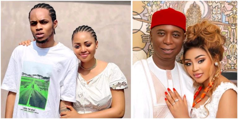 “Sweet 16 but married to a man of 60” – Regina Daniels’ brother throws shades at her in new clip