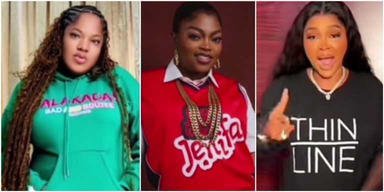 “Why the competition, it’s crazy” – Lady reacts as Funke Akindele, Toyin Abraham and Mercy Aigbe set to release their blockbuster movies this December (Video)