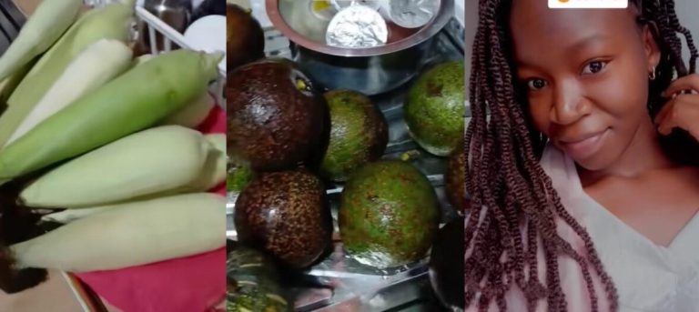 Nigerian lady shows off gifts received since she began dating a farmer