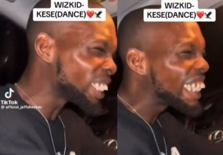 “If this guy bite you ehn” – Viral video of a fan singing Wizkid hit song Dance (Kese) stirs the internet with mixed reactions