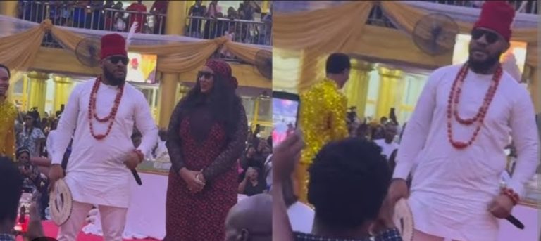 “From president to governor” – Netizens mock Yul Edochie as he declares himself and wife, Judy Austin the Governor and First Lady of Anambra State