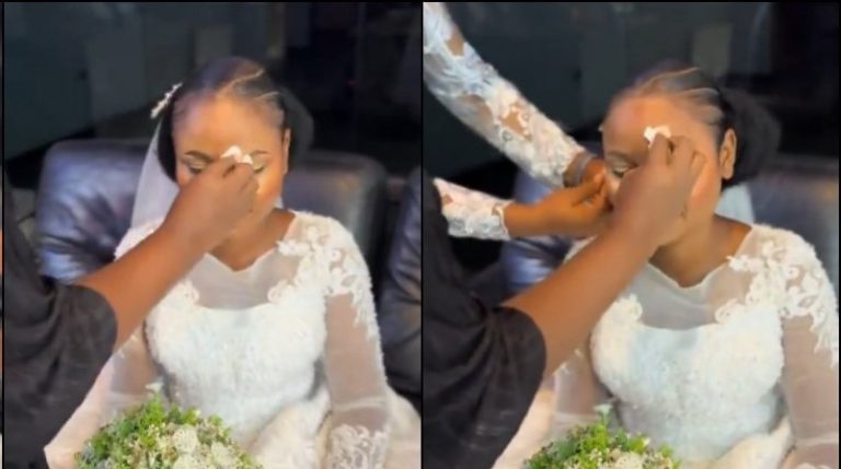 Church asks bride to remove makeup before wedding