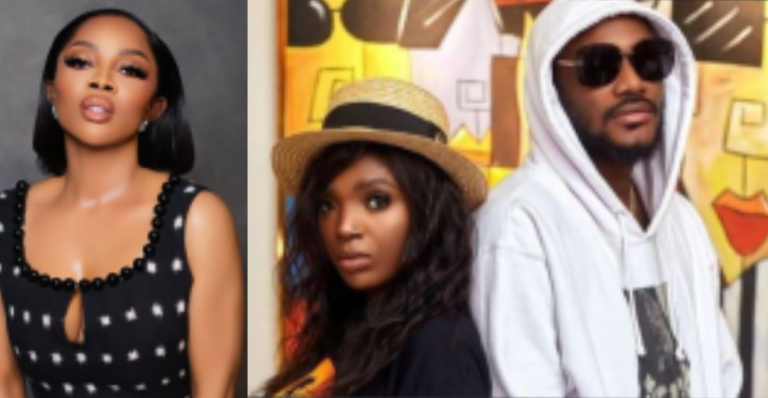 “We’ll fight for her” – Toke Makinwa drags 2face on his page following his divorce post