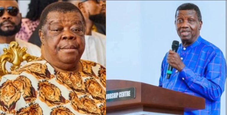 Uma Ukpai gave me strength when I lost my son, he lost more than one child in a day, yet he kept on serving God – Pastor Adeboye